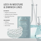 Hydropeptide Polypeptide Collagel Eye Masks, Line-Lifting Hydrogel Under Eye Patch, Firmer Appearance & Hydration & Dark Circles, 8 Treatments