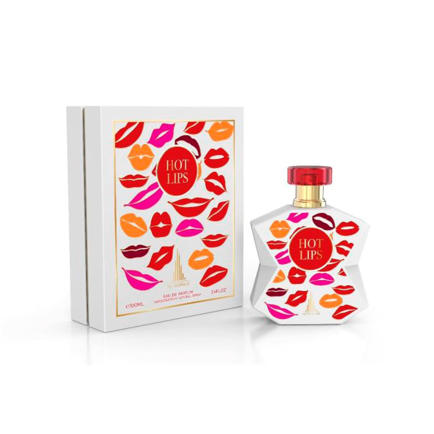 Emper Metropolis Hot Lips For Women Eau de Parfum – 100ML/3.4 Fl.Oz