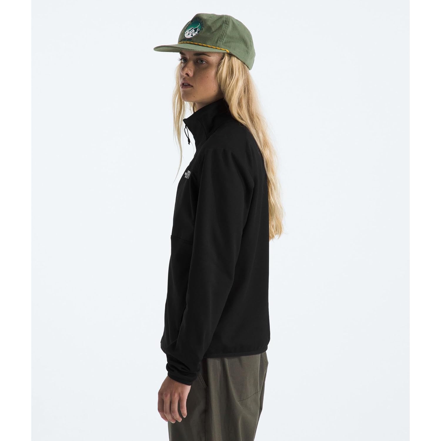 THE NORTH FACE Women's TNF Performance Fleece Full Zip Jacket | Lightweight Pullover With Zip Pockets