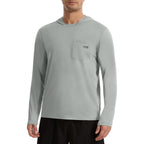 Bassdash Men’S Upf 50+ Fishing Hoodie Shirts With Chest Pocket Lightweight Uv Sun Protection Long Sleeve Hiking Sports Fs34M