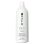 Biolage Strength Recovery Shampoo - Reduces Breakage & Detangles, Instantly Strengthens And Moisturizes, For Damaged Hair, With Olive Squalane & Vegan Proteins, Paraben & Mineral Oil-Free