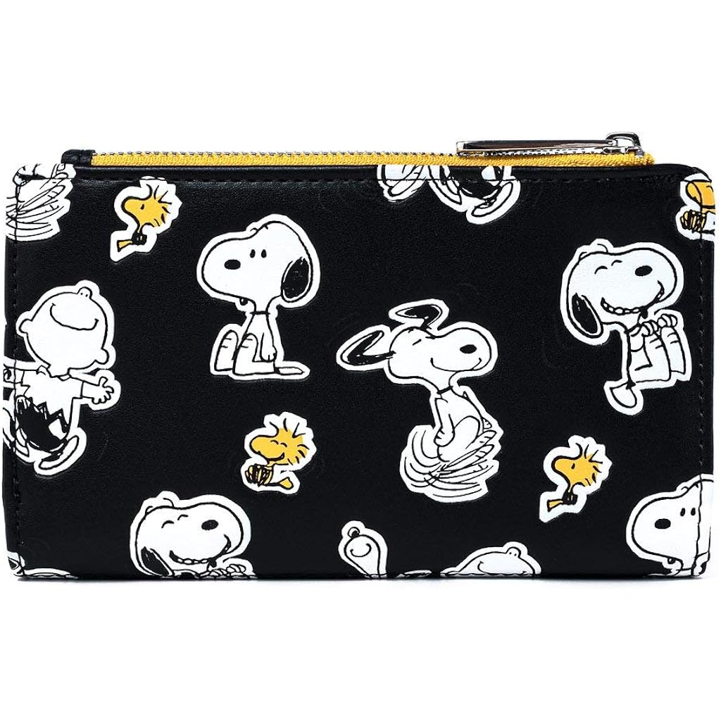 Loungefly Peanuts Snoopy and Woodstock All Over Print Wallet