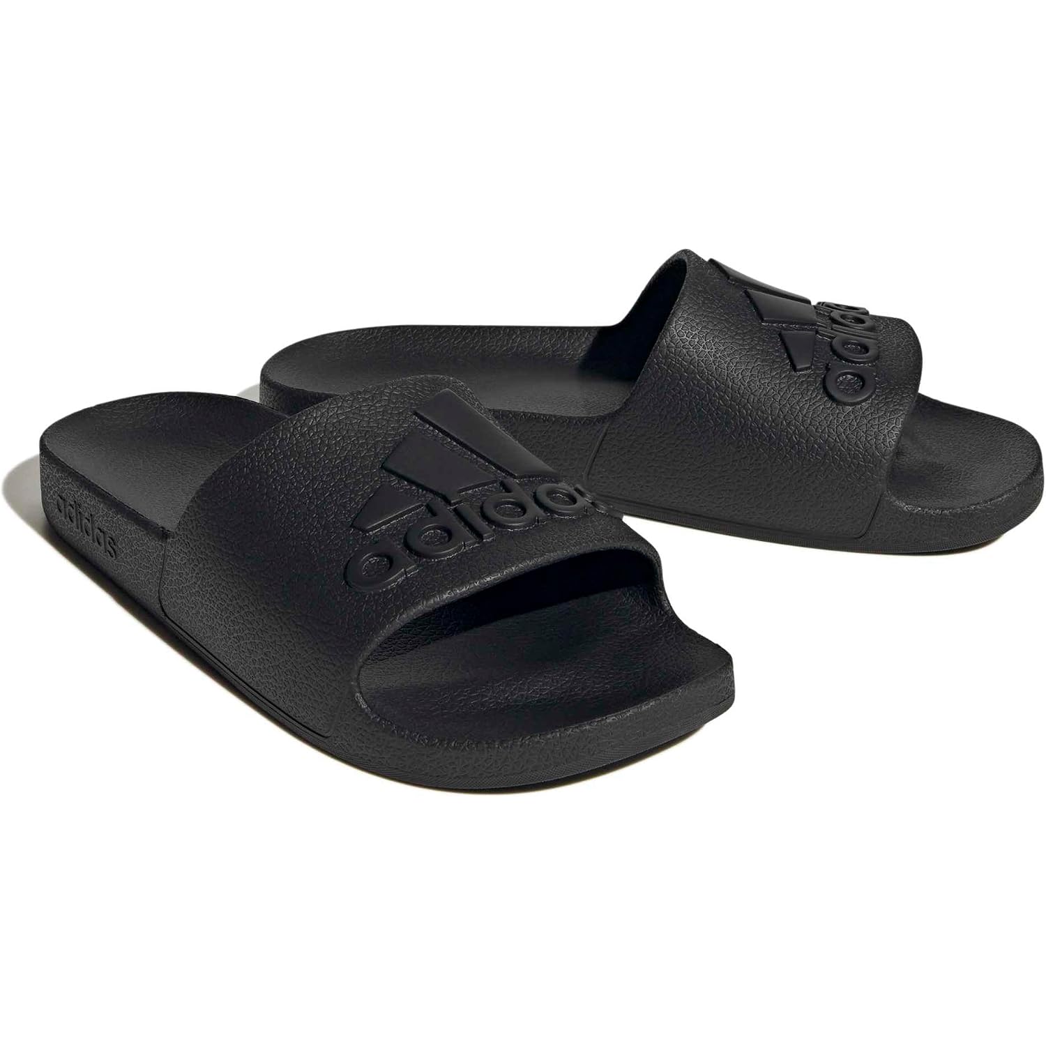 Adidas Mens Adilette Aqua Slide Casual Sandals Casual - Black