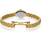 Berny Watches For Women Dainty Ladies Quartz Watch Vintage Copper Mirrors Shape Japanese Quartz Movement 3Atm Waterproof Fashion Female Wrist Watch Luxury Birthday Gifts