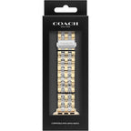 Coach Apple Watch Strap, Compatible With Apple Watch 38Mm, 40Mm, 41Mm, 42Mm, 44Mm, And 45Mm, Interchangeable Band, Create Your Unique Style