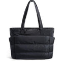 BAGSMART Tote Bag for Women, Lightweight Puffy Tote Bag with Compartments Shoulder Bag Handbag for Travel, Work, Gym | Lightweight, Puffy, Quilted, for Travel, Work