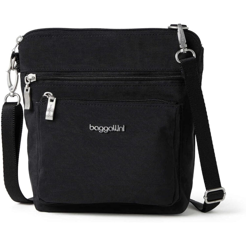 Baggallini Modern Pocket Crossbody Bag For Women, 8.5"X8.5" Handbag Purse With Rfid, Lightweight Water-Resistant
