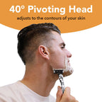 BIC Flex 5 Men's Disposable 5-Blade Razors, Pivoting Head and Precision Edging Blade, 4-Pack
