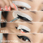 Eyeliner Stencils | Cat Eyeliner Stencil & Winged Eyeliner Tool | Made In Usa & Created By Celebrity Makeup Artist | Reusable And Flexible Eyeliner Tape & Eyeshadow Tape (Pack Of 1)
