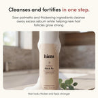 Hims Thick Fix Shampoo - Saw Palmetto For Healthy Hair Growth & Thickening - Scalp Cleansing - Vegan, Sulfate-Free & Cruelty-Free - Eucalyptus Scent, 2 Pack 6.4 Fl Oz