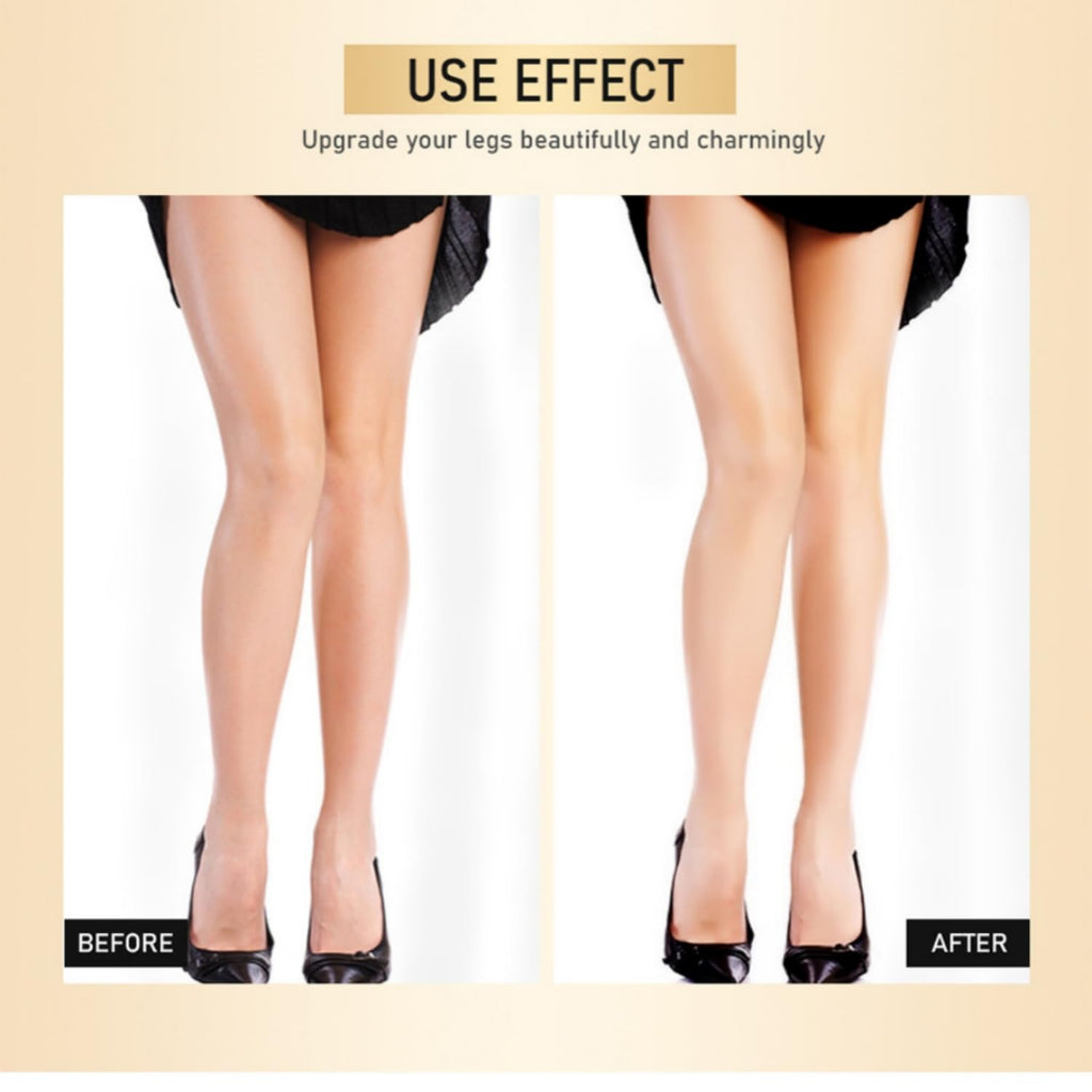 3 Colors Body Bronzers Waterproof No Transfer Flawless Looking Leg Makeup Light Leg And Body Scar Cover Up Makeup/Tattoo Cover Up (30Ml,02 Medium Golw）