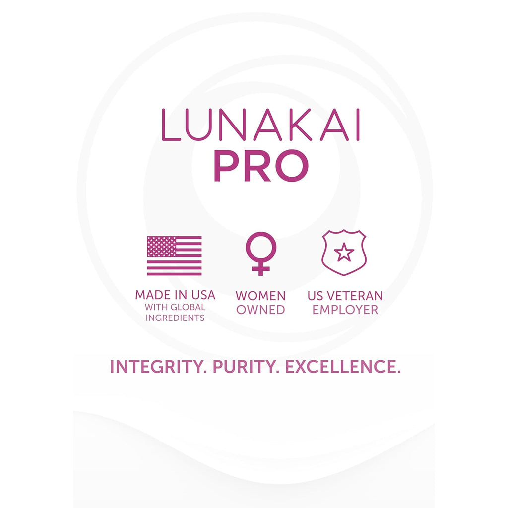 Lunakai USA Made Hair Growth Supplement for Women - Advanced 20 Nutrient with Marine Collagen, Saw Palmetto, Biotin & Keratin - Daily Hair Vitamins for Thicker Strands - 90 Capsules