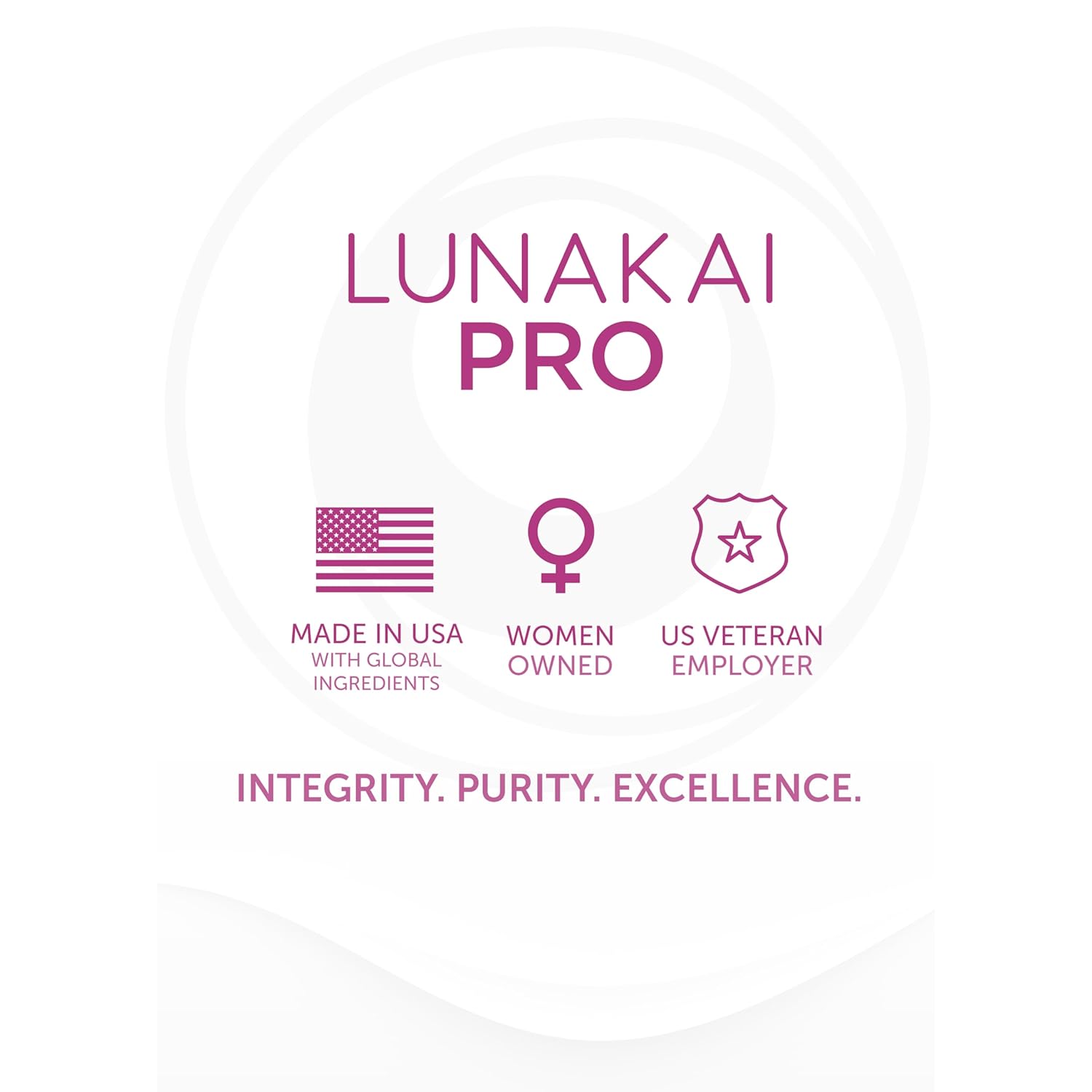 Lunakai USA Made Hair Growth Supplement for Women - Advanced 20 Nutrient with Marine Collagen, Saw Palmetto, Biotin & Keratin - Daily Hair Vitamins for Thicker Strands - 90 Capsules