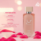 Lattafa Hayaati Florence for Women Eau de Parfum Spray, 3.4 Ounce