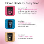 KoluaWax Premium Waxing Kit for Women & Men - Beginner Friendly - Complete Wax Kit that includes 14oz of Wax Beads, Applicator, Pre and Post Care, Suitable for Sensitive Skin (Black)