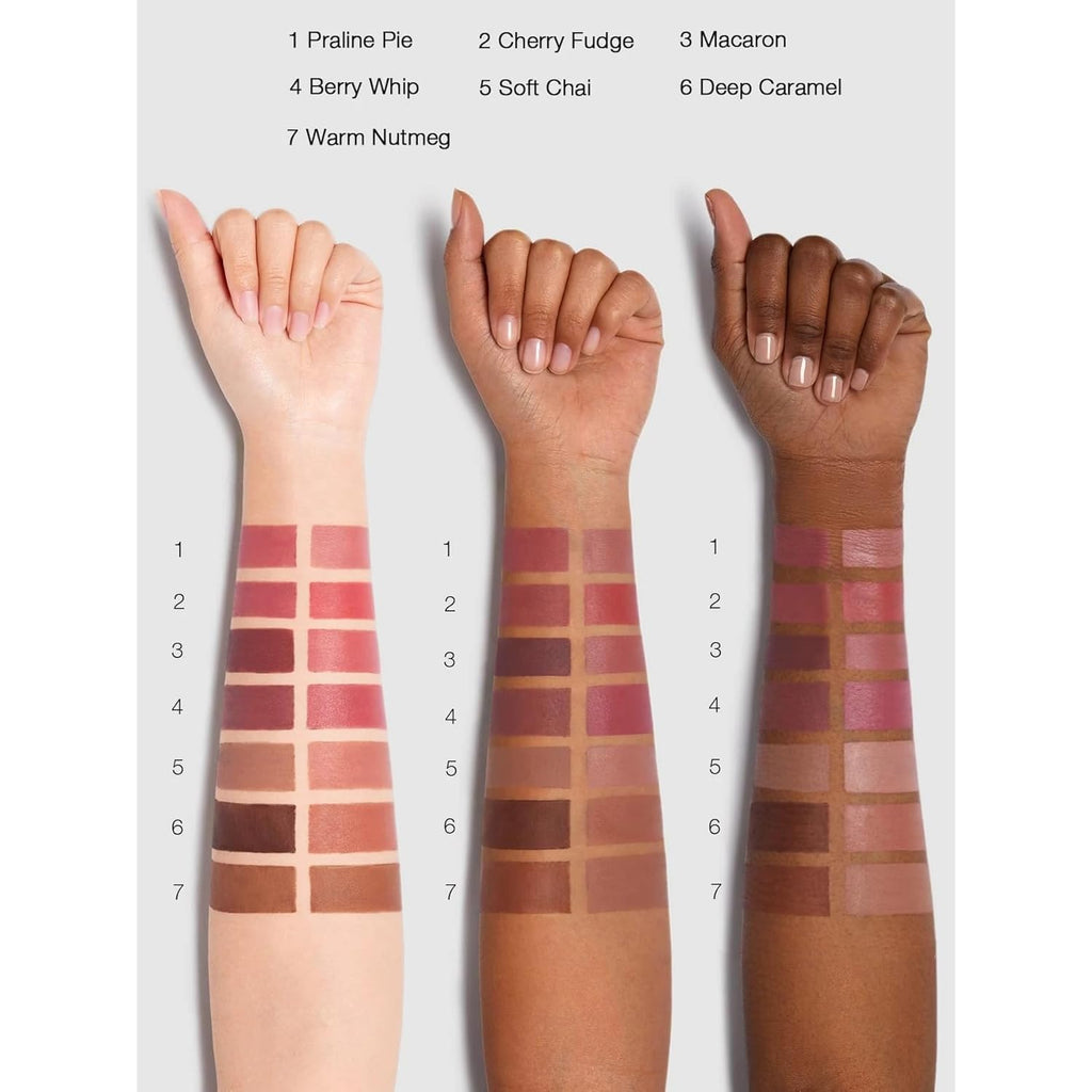 SHEGLAM 2 In 1 Matte Lip Liner and Long Lasting Lipstick Set Makeup - Deep Caramel