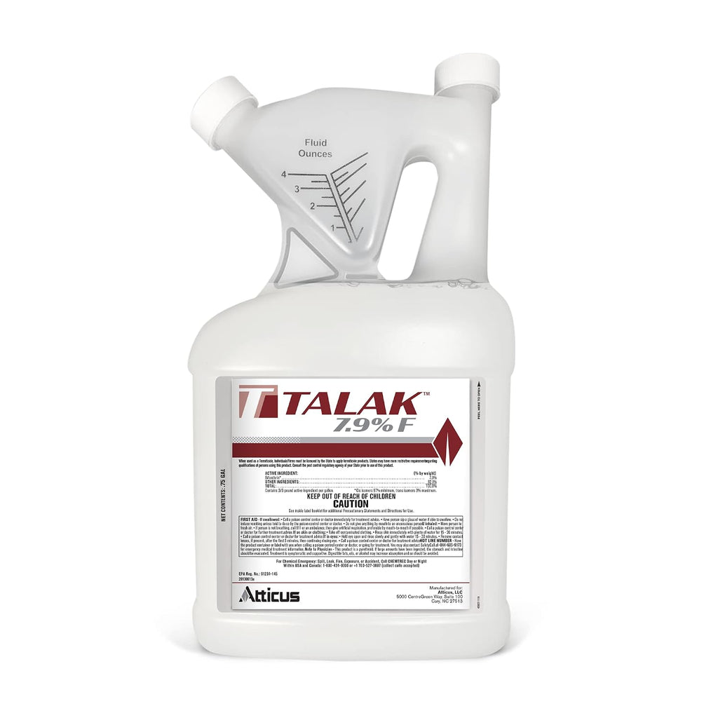 Atticus Talak 7.9 F Bifenthrin Insecticide Concentrate (96Oz) | Control Ants, Mosquitoes, Cockroaches, Spiders, Armyworms, And 70+ More Pests, Measuring Made Easy With Tip 'N Measure Bottle