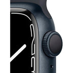 Apple Watch Series 7 (Gps, 45Mm) Midnight Aluminum Case With Midnight Sport Band (Renewed)