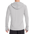 Men'S Upf 50+ Sun Hoodie, Long Sleeve Uv Protection Hooded Fishing Shirts, Lightweight Swim Surfing Rash Guard