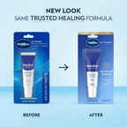 Vaseline Lip Therapy Advanced Healing 3-Pack – White Petroleum Moisturizing Lip Balm For Extremely Dry Lips, 0.35 Oz Ea
