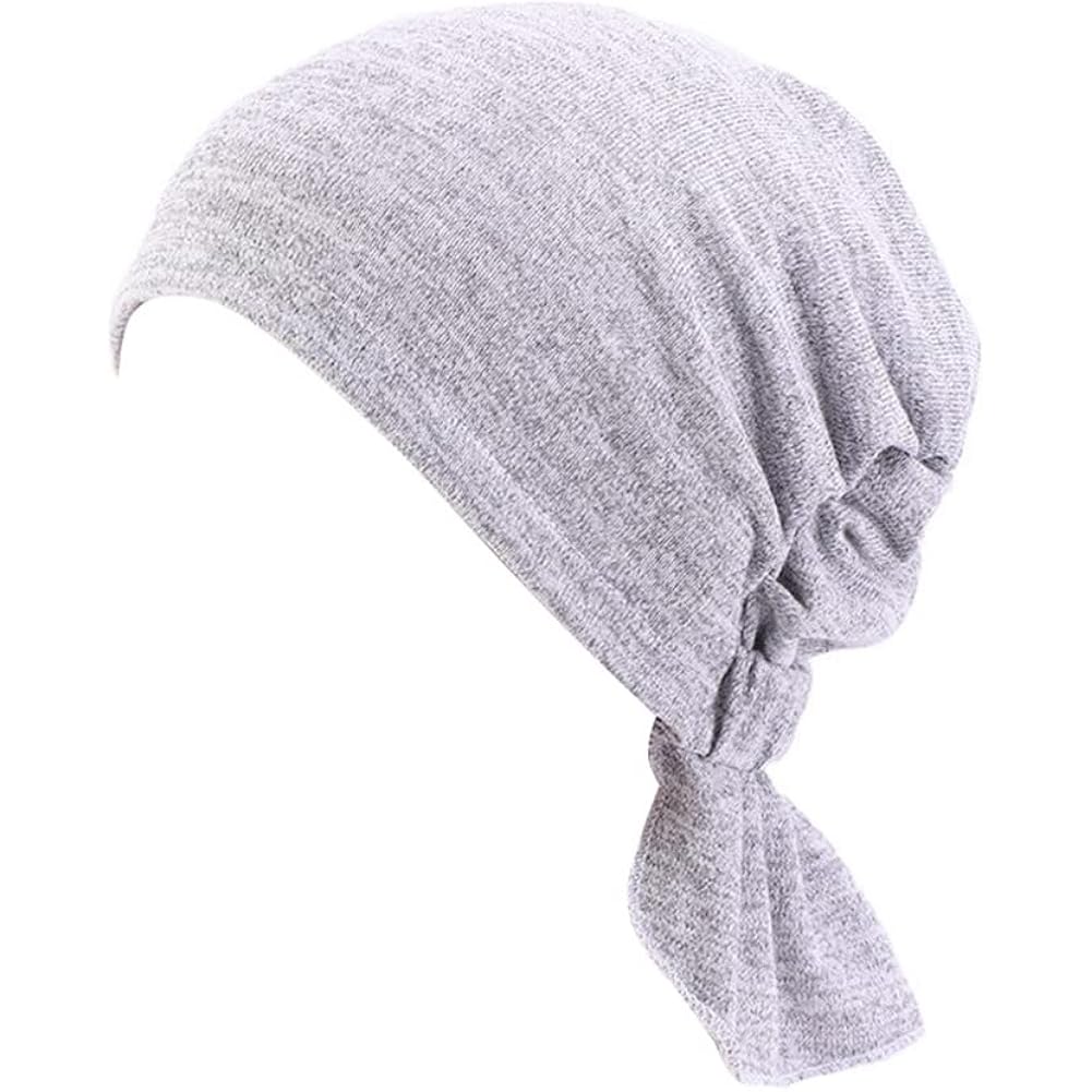 Pre Tied Head Scarves For Women Slip On Chemo Turban Hats Headwrap Caps For Cancer Hair Cover
