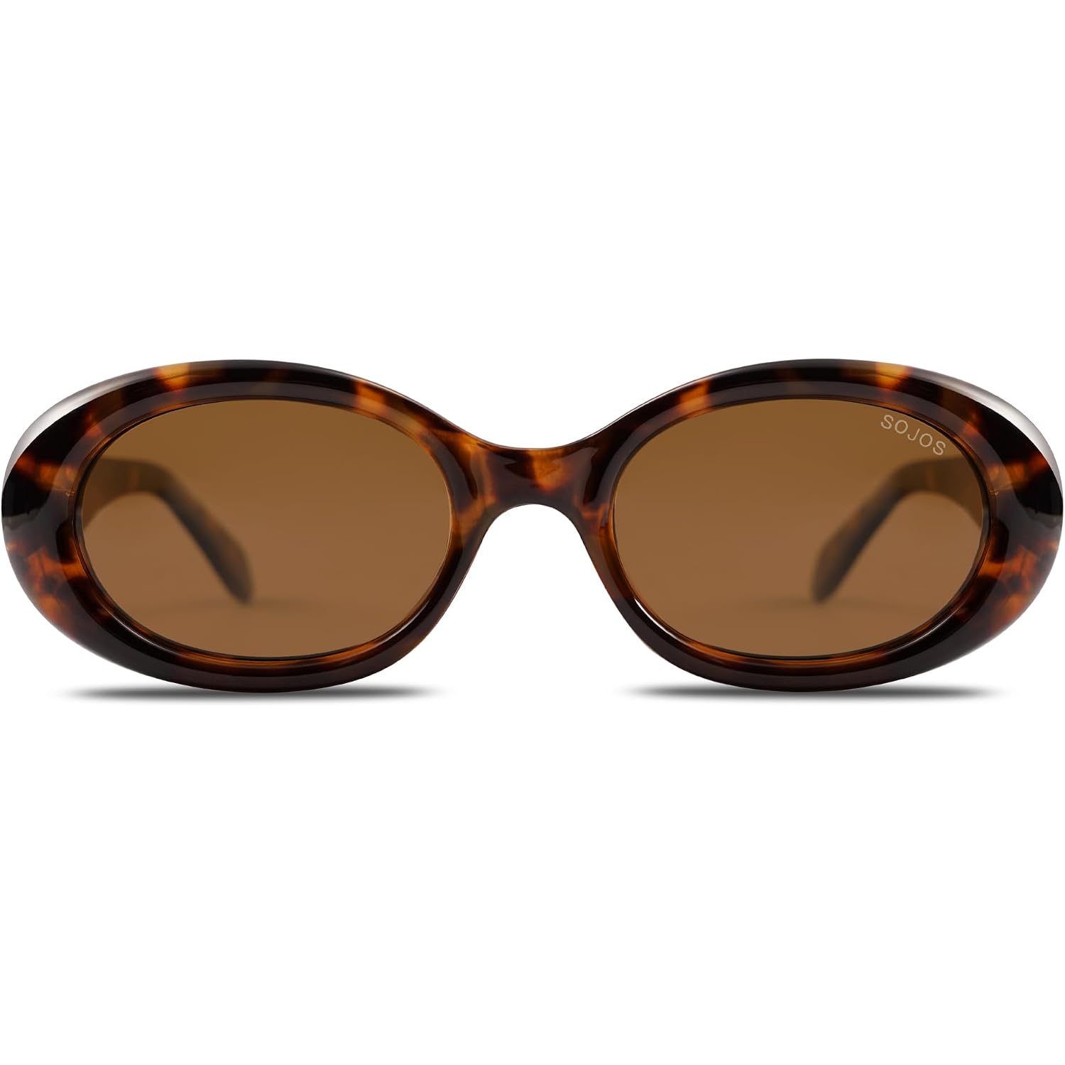 Sojos Retro Oval Polarized Sunglasses For Women Men 90S Vintage Uv400 Protection Tiny Sun Glasses Sj2286