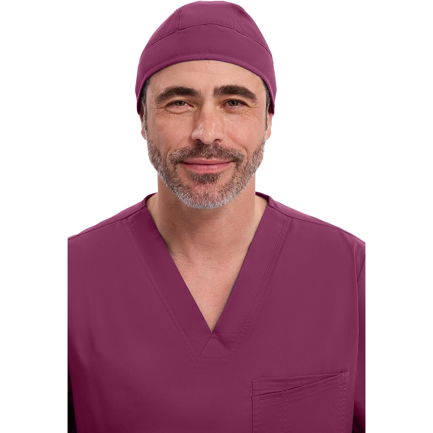 Cherokee Men And Women Scrub Cap With Adjustable Elastic Tie-Back Lightweight, Breathable No-Slip Unisex Surgical Cap - 2506