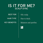 Biolage Scalp Sync Clarifying Shampoo - Residue & Buildup Remover, For Oily Scalp