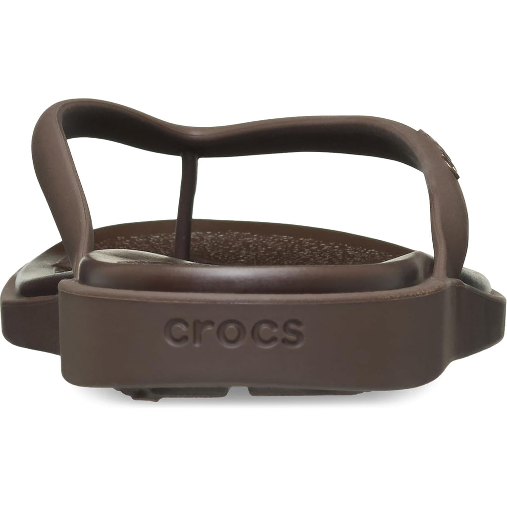 Crocs Women'S Miami Round Toe Flip Flops | Flexible Straps | 360 Degree Comfort | Croslite Foam Footbed