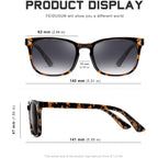FEIDUSUN Polarized Sunglasses for Women and Men Classic Trendy Sun Glasses with UV Protection
