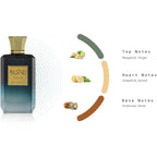 Khadlaj Island Dreams – Fruity, Floral, Woody, Musky – Extrait de Parfum Long-Lasting Fragrance for Unisex, 3.4 Ounce