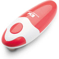 Kitchen Mama Auto Electric Can Opener, Red | Automatic, Hands Free, Smooth Edge, Food-Safe, Battery Operated