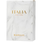 Rayhaan Italia – Citrus, Spicy, Aromatic, Sweet – Eau de Parfum Long-Lasting Fragrance for Men, 3.4 Ounce / 100ml