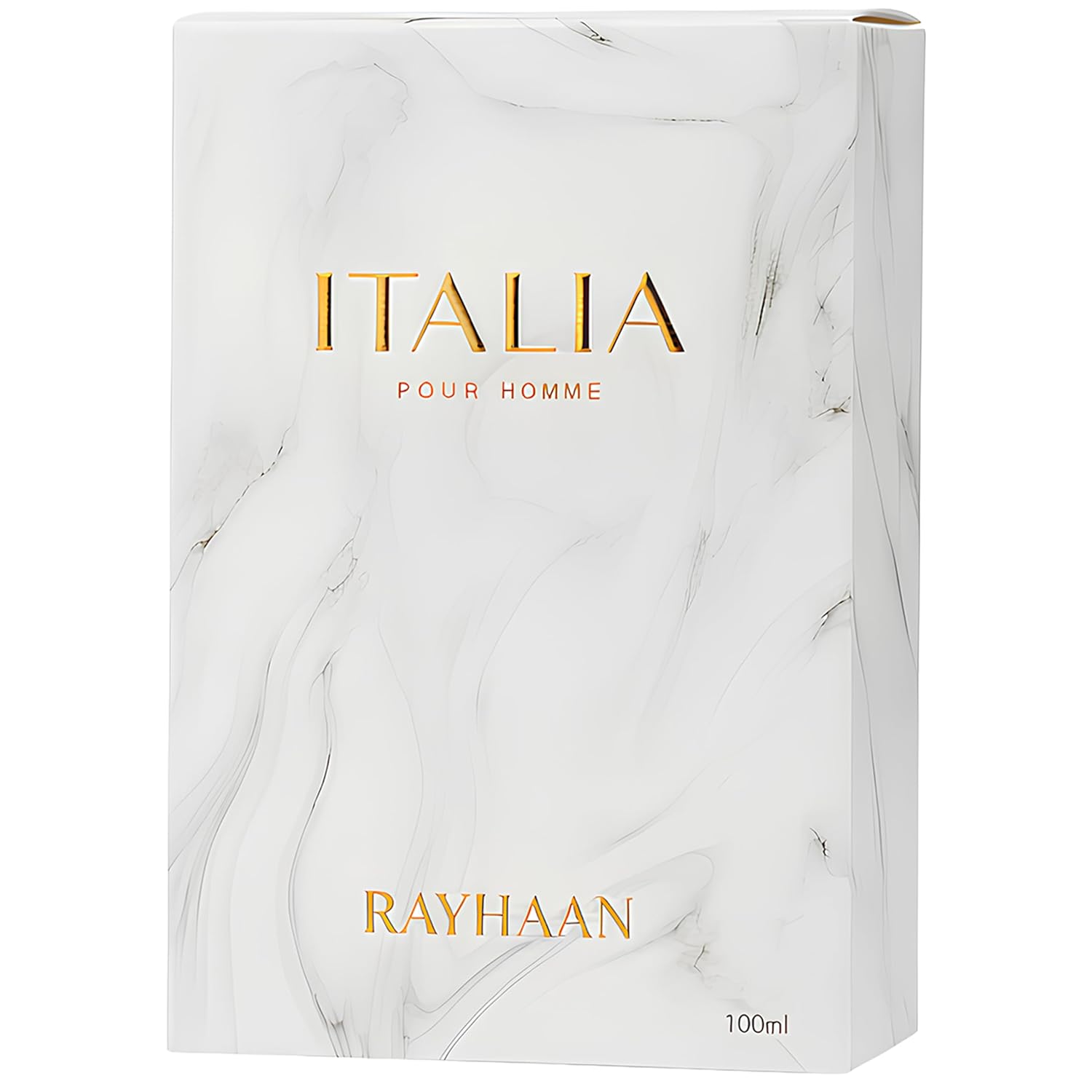 Rayhaan Italia – Citrus, Spicy, Aromatic, Sweet – Eau de Parfum Long-Lasting Fragrance for Men, 3.4 Ounce / 100ml
