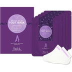 Extra Silky Hand Mask 5 Pairs, Moisturizing Gloves for Dry Hands with White Truffle, Green Caviar & Peptides, Repairing Hand Care Treatment for Aging, Cracked, and Dry Skin (Moisturizing Socks-5pairs)