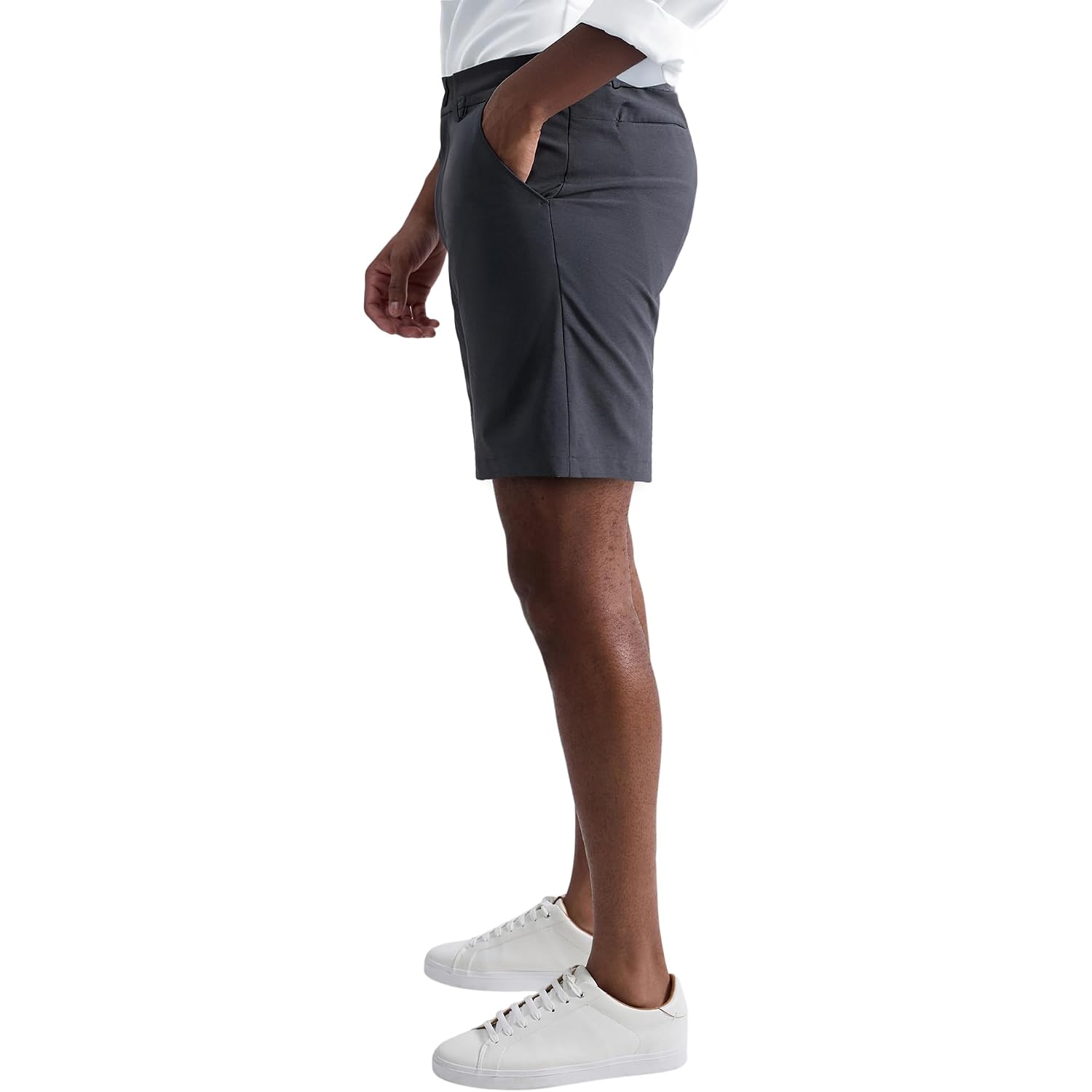 Kenneth Cole Mens Lightweight Hybrid Stretch Performance Shorts - 7 And 9 Inch Inseams