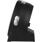 Tinload 4.3" No Ticking Analog Alarm Clock,Silent Readable For Seniors,Easy To Set,Gradual Rise Alarm,Big Numbers,On/Off Switch On Side,Gentle Wake,Snooze,Lighted On Demand,Battery Operated,Black