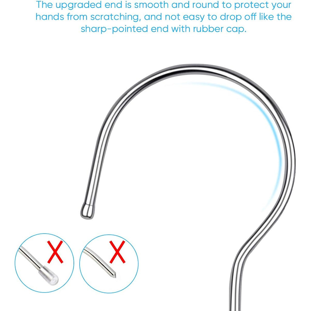 Fayleeko Wire Coat Hangers 40 Pack Strong Heavy Duty Stainless Steel Metal Ultra Thin Space Saving Clothes Hangers 16.5 Inch