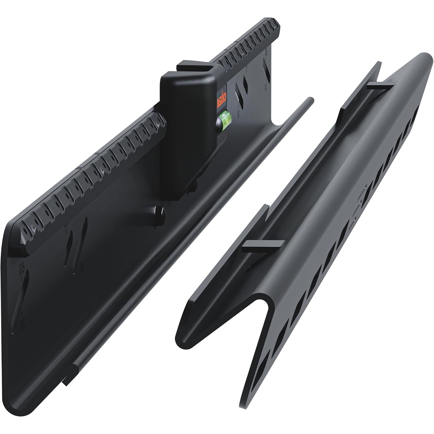 Echogear No Stud Tv Mount For Drywall - Slim No Drill Design Holds Tvs Up To 100Lbs With Nails - Easy Studless Install With No Drill Needed
