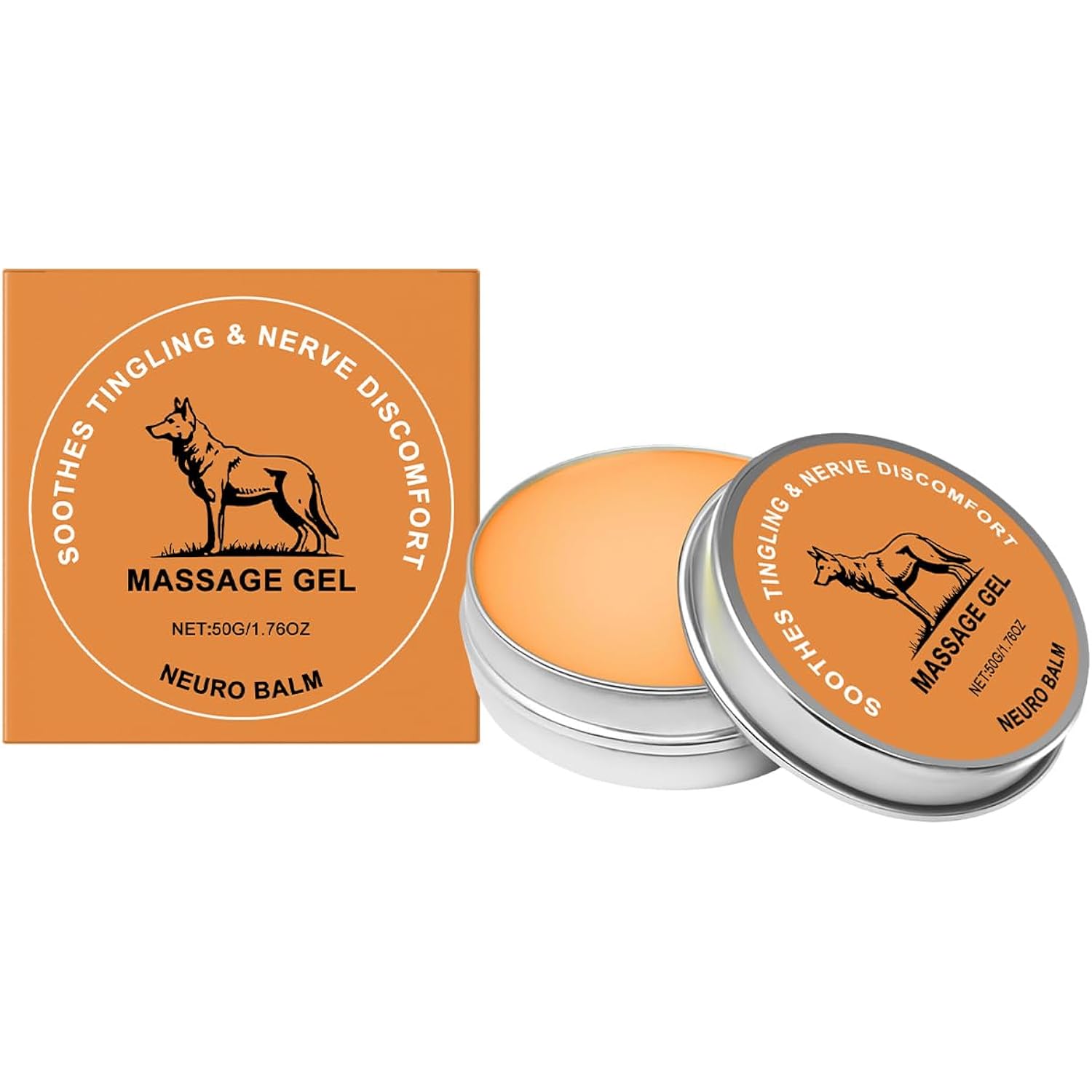 Neuro Balm, Nerve Relief Balm For Neuropathy, Natural Herbal Joint Care Cooling Soothing Massage Cream With Magnesium And Menthol, Joint & Muscle Care Ointment