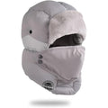 Womens Balaclava Fur Hat Winter Hats for Women Men Trapper Hat Fuzzy Hat Warm Ushanka Fluffy Hat Windproof Ski Mask