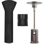 Waterproof Patio Heater Covers With Zipper And Storage Bag,