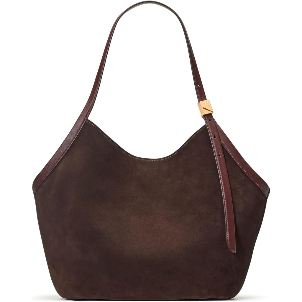 kate spade new york Deco Fine Grain Leather Tulip Tote