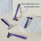 Harry's Disposable Razors for Men - 10 Count - 3-Blade Men's Razors for Travel and On-the-Go Convenience