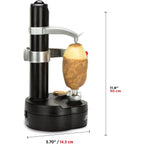 Starfrit Rotato Express Electric Peeler - 2 Spare Blades - Safe & Easy To Use - Effortlessly Peels Vegetables And Fruit