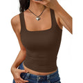 Trendy Queen Womens Double Lined Tank Tops Crop Summer Fashion Clothing 2026