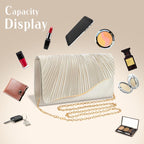 Lovyococo Clutch Purses For Women Formal Purses Evening Clutch For Wedding Party Cocktail Prom Handbags Elegant Satin