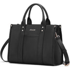 LOVEVOOK Purse for Women Leather Tote Bag Purse and Handbags, Satchel Shoulder Crossbody Top Handle Bags with Zipper