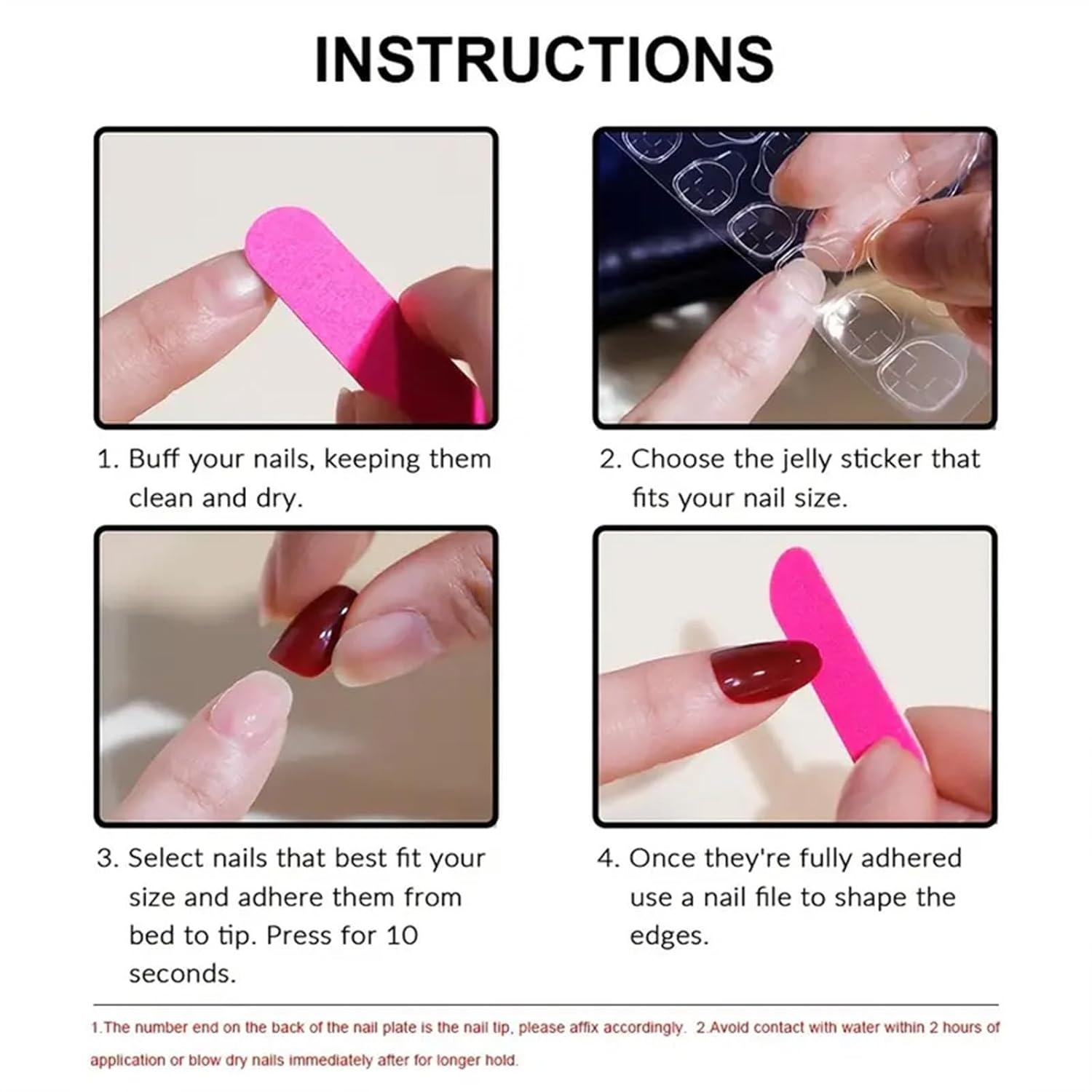Short Press on Pink Acrylic Glossy Squoval Fake Nails With Designs - Nude False Glitter Glue-On Finish Stick-On Nails for Women Girls - Nail Decoration 24Pcs