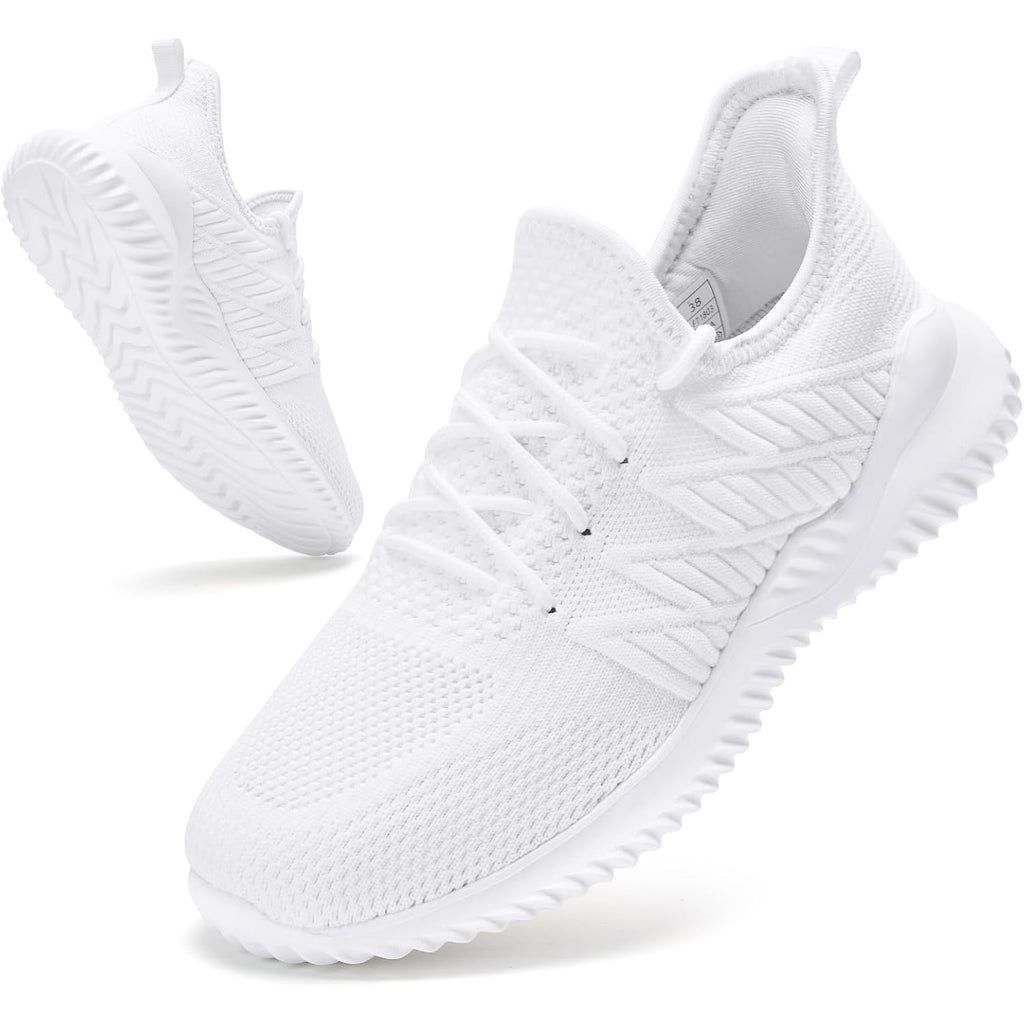 Ppq Womens Slip On Walking Shoes，Memory Foam Lightweight Comfort Casual Workout Shoes,Yoga Or Tennis Or Running Sneakers